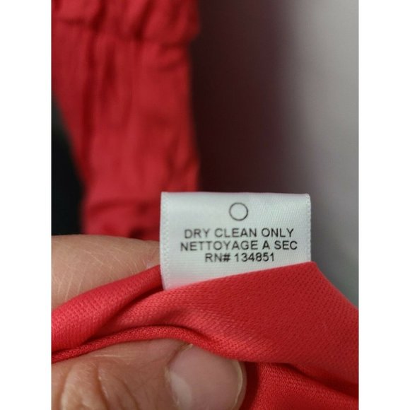 Wayf Red Short Sleeve Fit & Flare Midi Dress Sz S - Picture 6 of 7